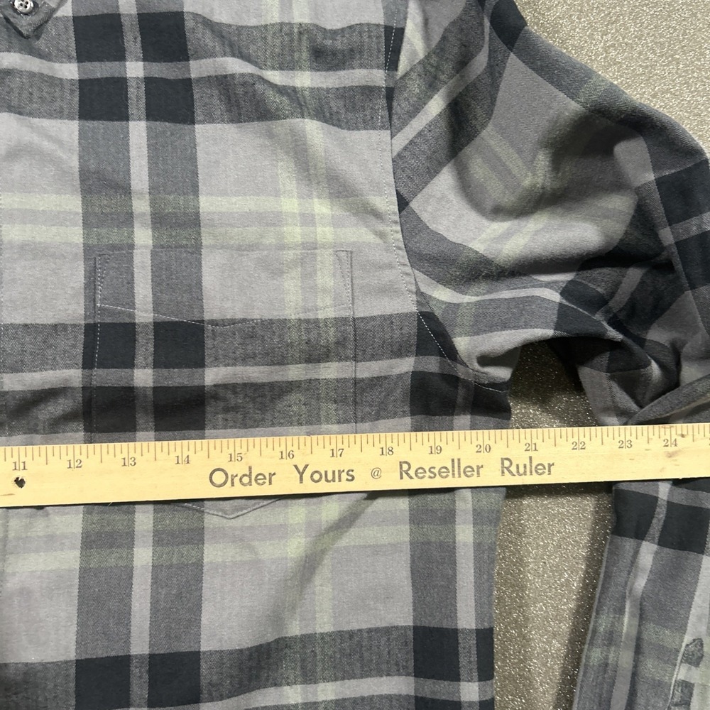 RSVLTS x STAR WARS Shirt Men L SLIM Green Lightsaber Flannel Button Up - Picture 9 of 11